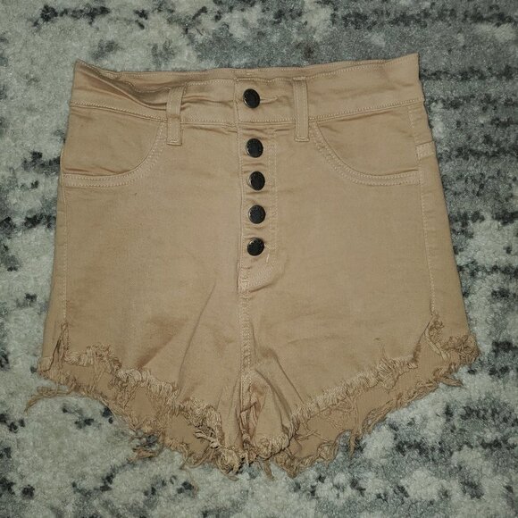 Pants - GDG Denim Med Highrise Short Shorts || EUC